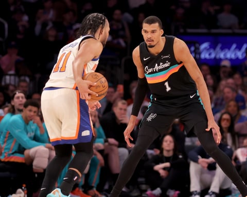 San Antonio Spurs and New York Knicks face off in the 2026 NBA Finals