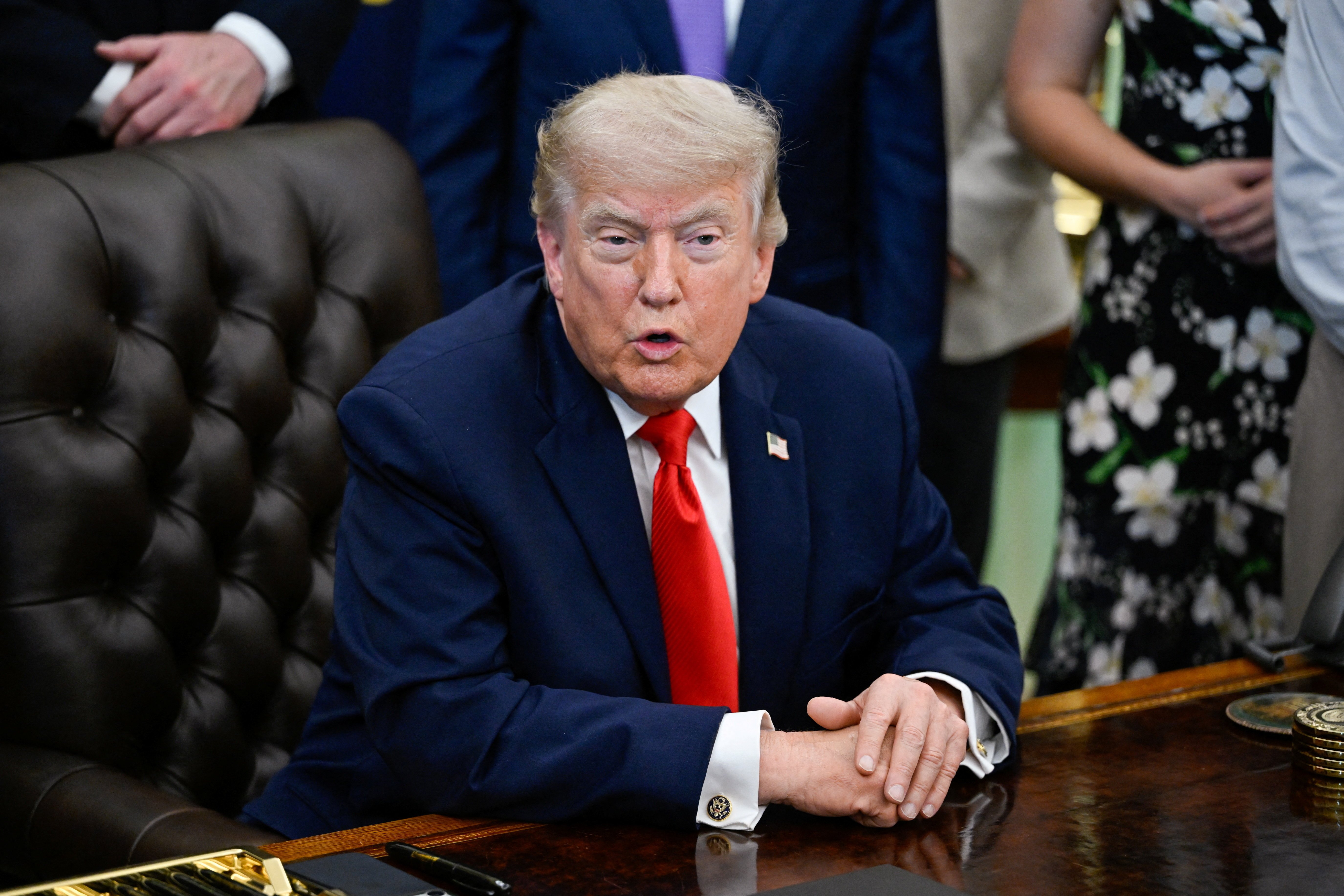 Donald Trump announces a US-Iran deal to reopen the Strait of Hormuz toll-free