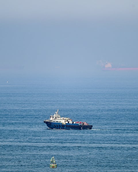 The Strait of Hormuz, the world's most important oil shipping chokepoint, where Iran asserts transit control