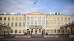 Finnish Presidential Palace Helsinki, seat of President Alexander Stubb who dismissed Baltic attack fears