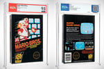 Sealed 1985 Super Mario Bros. NES cartridge that sold for $3 million at Heritage Auctions