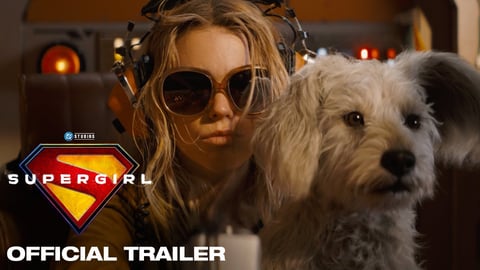 Milly Alcock as Kara Zor-El in the official trailer for Supergirl 2026