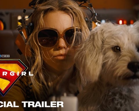 Milly Alcock as Kara Zor-El in the official trailer for Supergirl 2026
