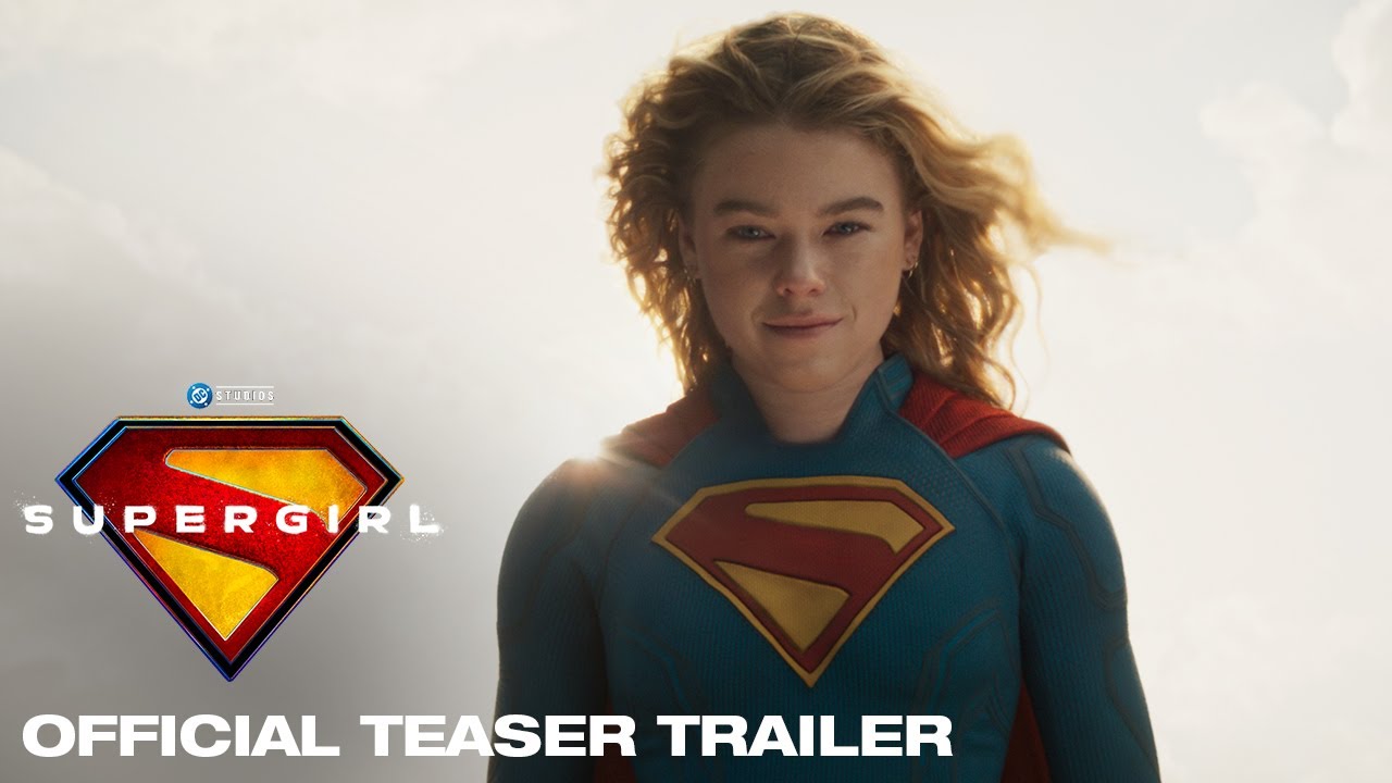 Jason Momoa as Lobo alongside Milly Alcock in the Supergirl teaser trailer