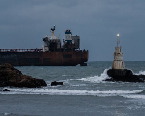 Russian shadow fleet tanker Tagor detained by French Navy in Atlantic Ocean