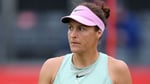 Tatjana Maria competing in a qualifying match at the 2026 HSBC Championships Queen's Club