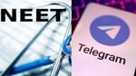 Telegram app logo on a smartphone as India faces legal controversy over the temporary Telegram ban linked to the NEET leak investigation