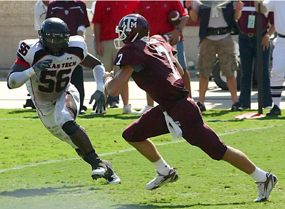 Texas Tech Red Raiders football game, Brendan Sorsby's former college team