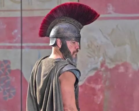 Matt Damon as Odysseus in Christopher Nolan's The Odyssey