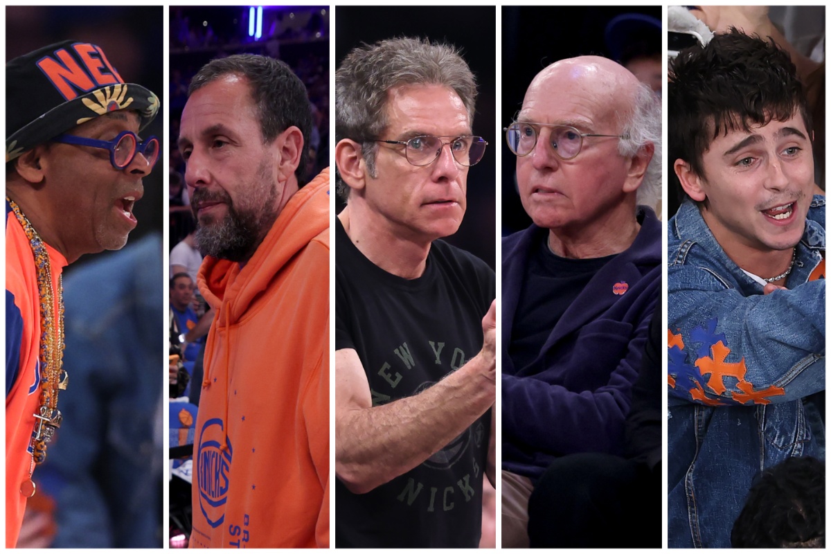 Timothée Chalamet and Kylie Jenner at the 2026 NBA Finals Game 4 at Madison Square Garden — the Knicks superfan who flew to San Antonio for Game 5 and called the championship 'way rather this than the Oscars'