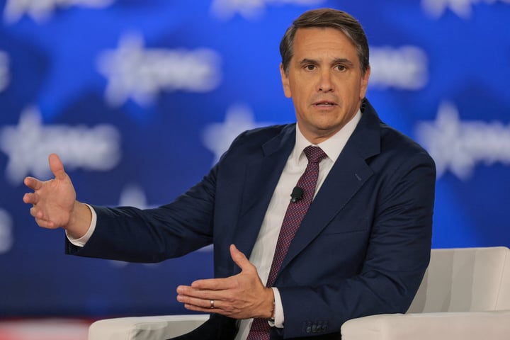 Todd Blanche, US deputy attorney general, speaks at the 2026 CPAC in Texas
