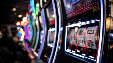 Slot machines at a casino, Israel gambling boss Tony Bargig killed in Prague