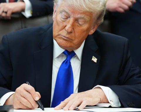 President Trump signs AI cybersecurity executive order at the White House on June 2 2026