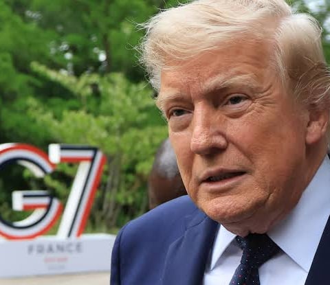 Donald Trump attends the G7 summit in France as Ukraine and Russia relations dominate discussions