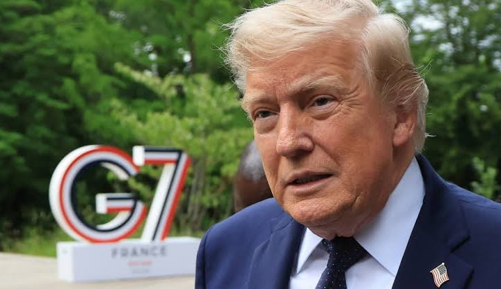 Donald Trump attends the G7 summit in France as Ukraine and Russia relations dominate discussions