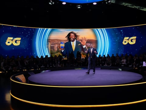 Turkcell CEO Ali Taha Koc at the 5G Standalone launch event in Istanbul