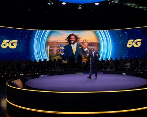 Turkcell CEO Ali Taha Koc at the 5G Standalone launch event in Istanbul