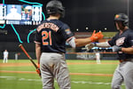 Athletics hitter Tyler Soderstrom, whose pinch-hit double beat the Rockies