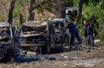 Ukrainian drone strike Moscow Simferopol passenger train Crimea peace talks Russia