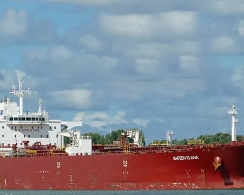 Safeen Elona Russian shadow fleet tanker Black Sea near Romania Constanta port explosion