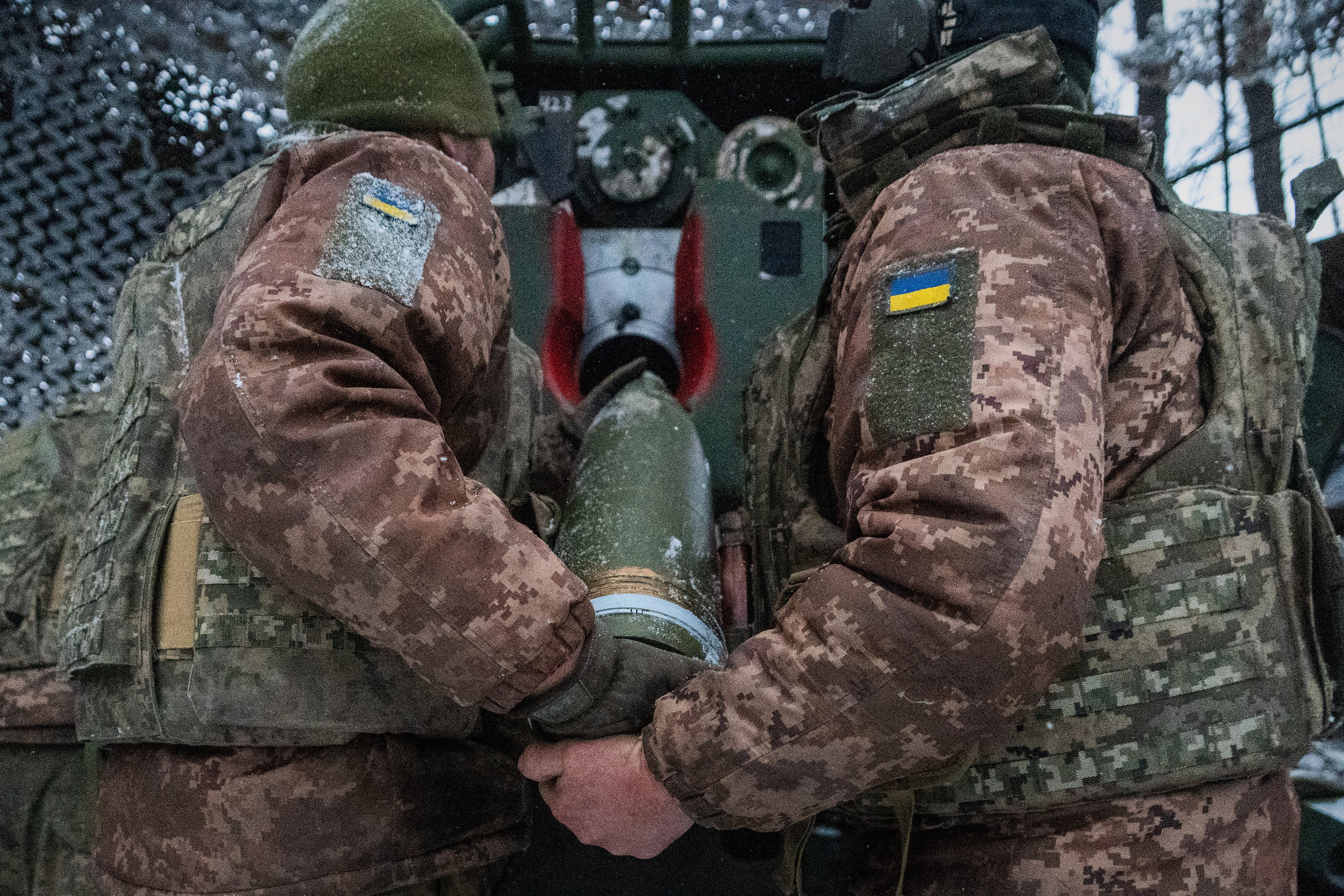 Scene from Russia's military operation in Ukraine 2026