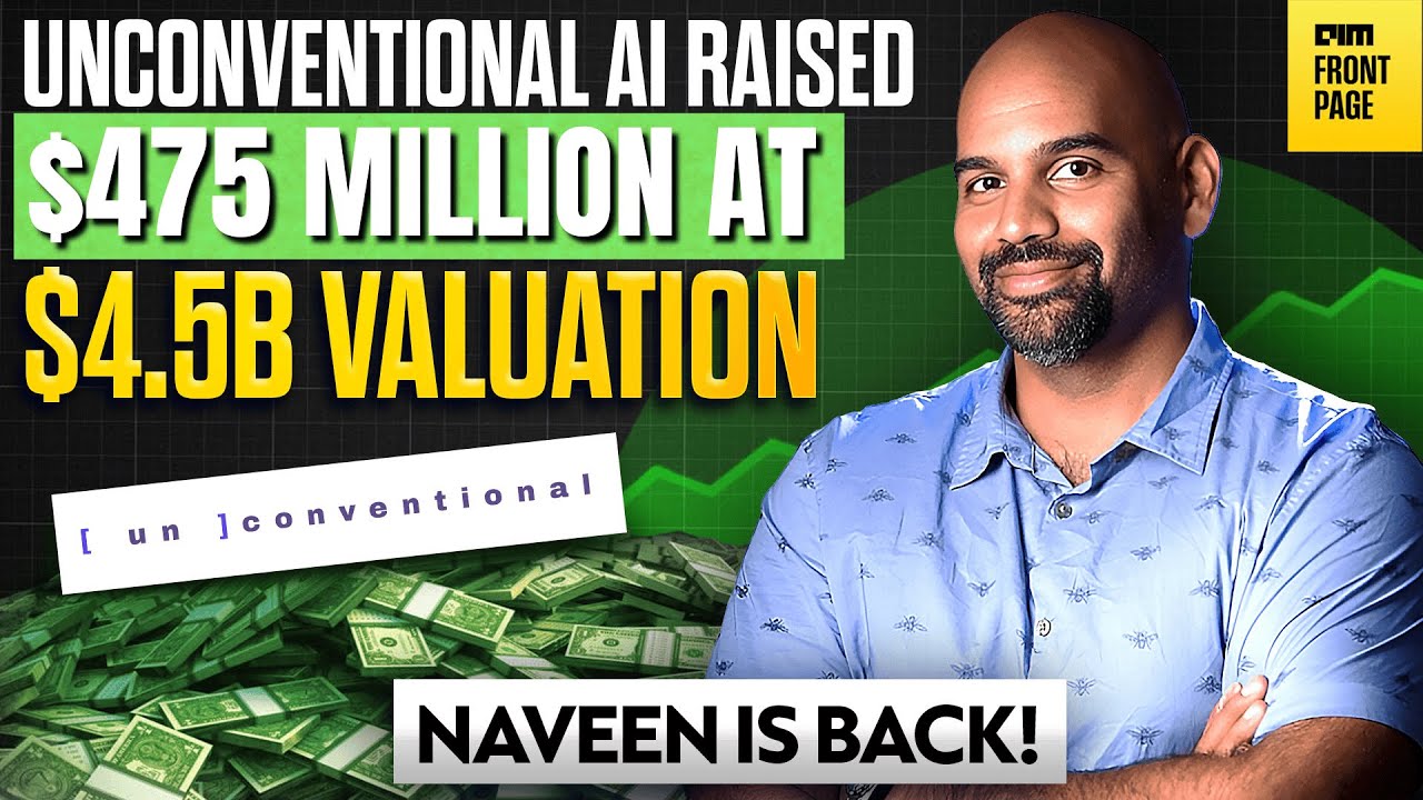 Naveen Rao discusses Unconventional AI's $475 million funding round and plans to build oscillator-based AI chips