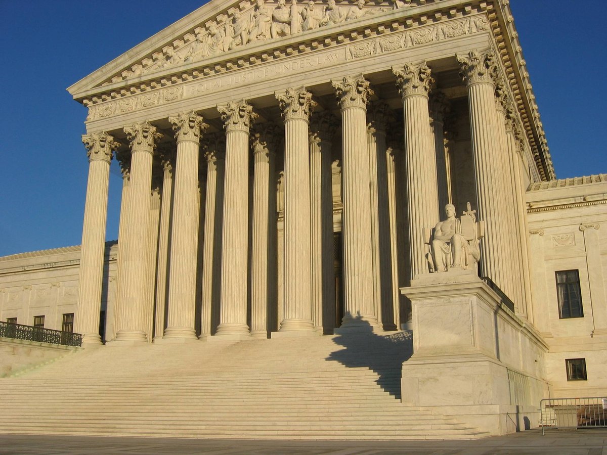 United States Supreme Court building exterior in Washington DC
