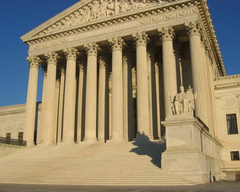 United States Supreme Court building exterior in Washington DC