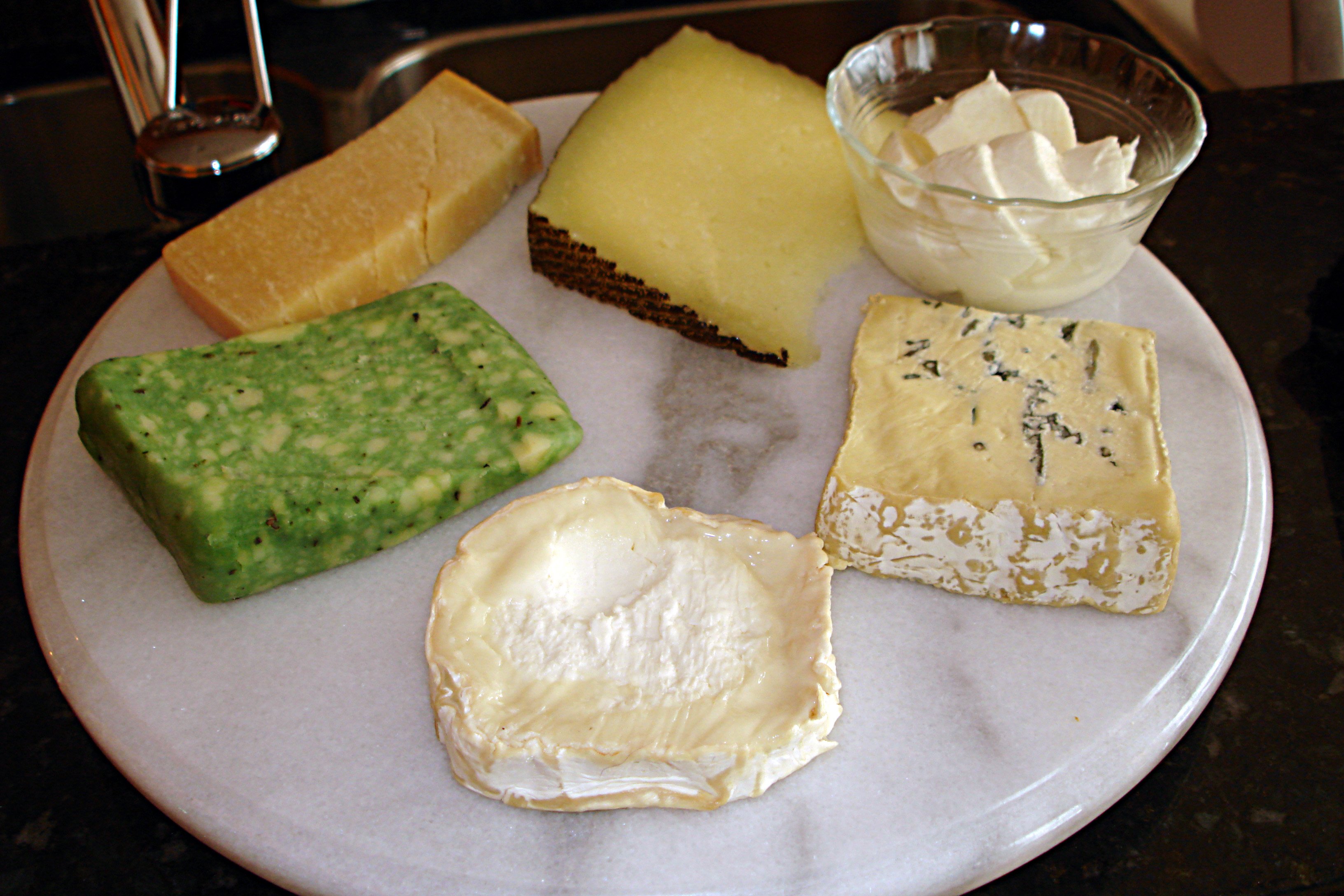 Various soft and hard cheeses similar to those recalled by Clover Hill Dairy in the Listeria outbreak