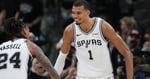 Victor Wembanyama of the San Antonio Spurs during the 2026 NBA Finals