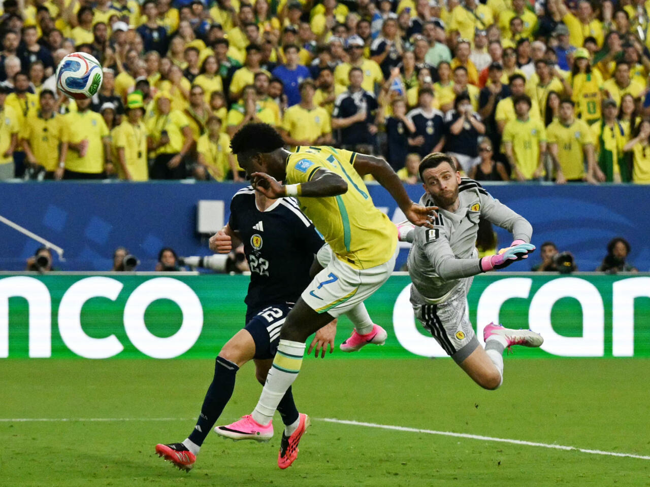 Vinícius Júnior in action for Brazil at the 2026 FIFA World Cup