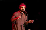 Comedian and filmmaker Vir Das performing at the Edinburgh Festival Fringe