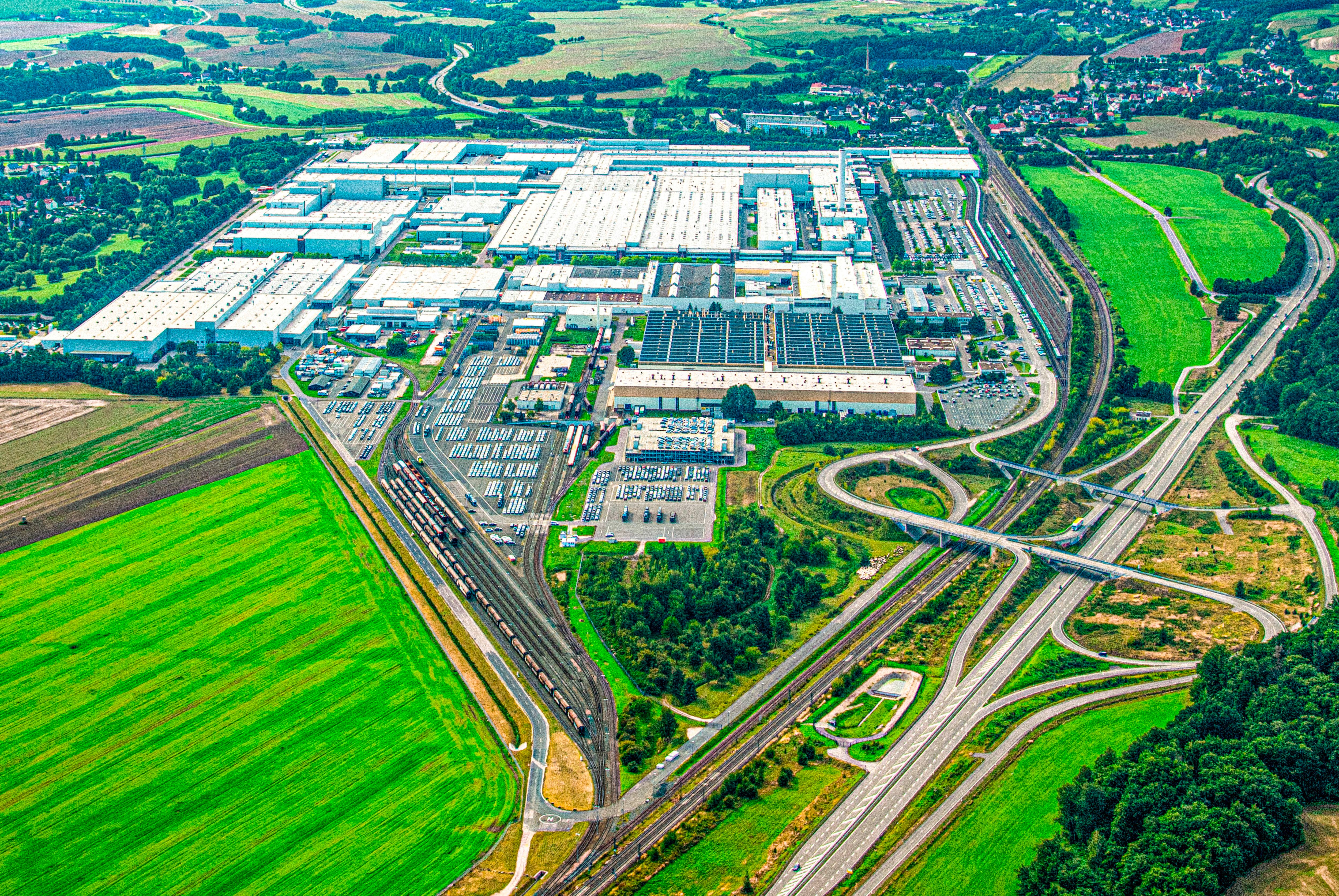 Volkswagen's Zwickau plant in Saxony, Germany, the company's flagship electric vehicle factory now reportedly targeted for closure