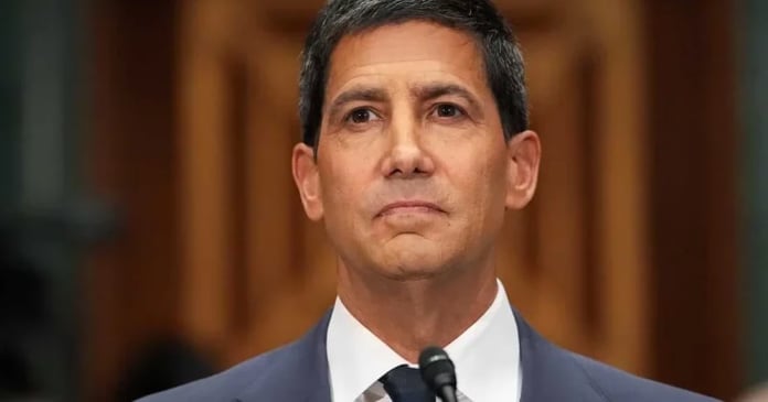 Kevin Warsh at Senate Banking Committee confirmation hearing for Federal Reserve Chair April 2026