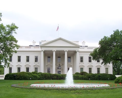 The White House in Washington D.C., where the Trump administration approved access to OpenAI's GPT-5.6 Sol