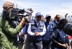 WHO Director-General Tedros Adhanom Ghebreyesus arrives at the epicenter of the Ebola outbreak in eastern DRC