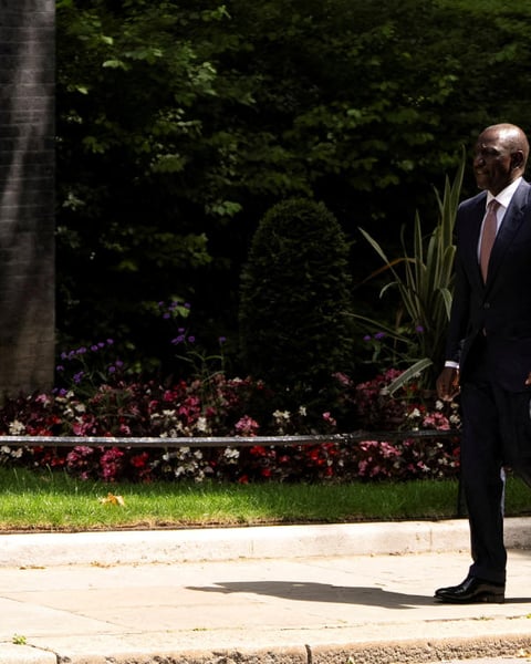 Kenyan President William Ruto