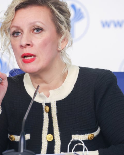 Ukrainian President Volodymyr Zelensky arrives at the G7 Summit in France amid criticism from Russian Foreign Ministry spokeswoman Maria Zakharova