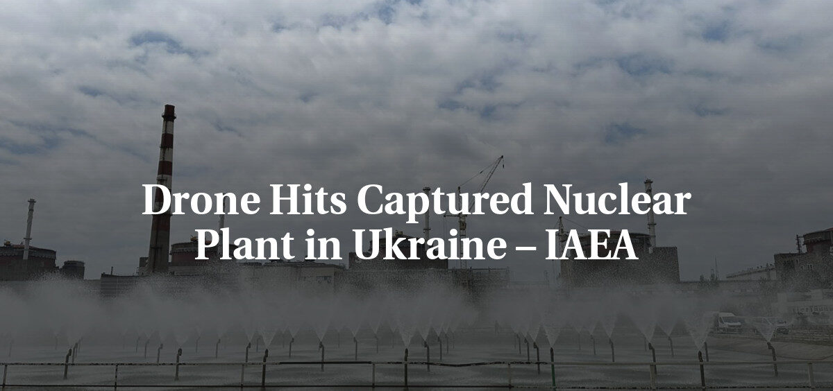 Zaporizhzhia Nuclear Power Plant in Enerhodar under Russian control near frontline Ukraine 2026