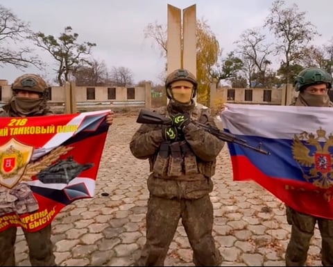 Russian soldiers in Zaporizhzhia region Ukraine frontline advance Vostok Group