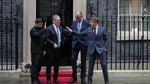 Zelensky Macron Merz Starmer at Downing Street London summit June 2026