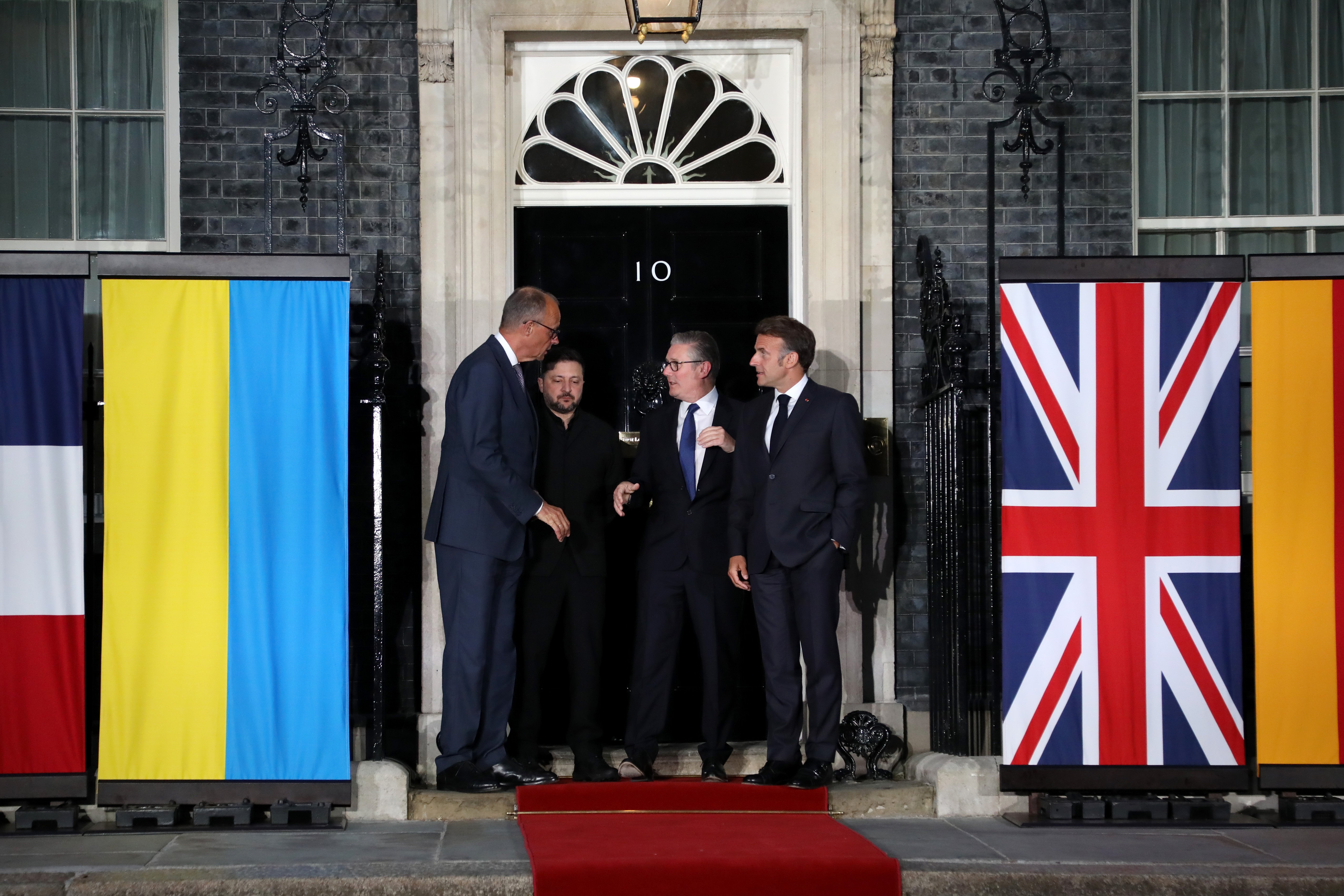 Zelenskyy meets E3 European leaders London Russia Ukraine direct talks June 2026