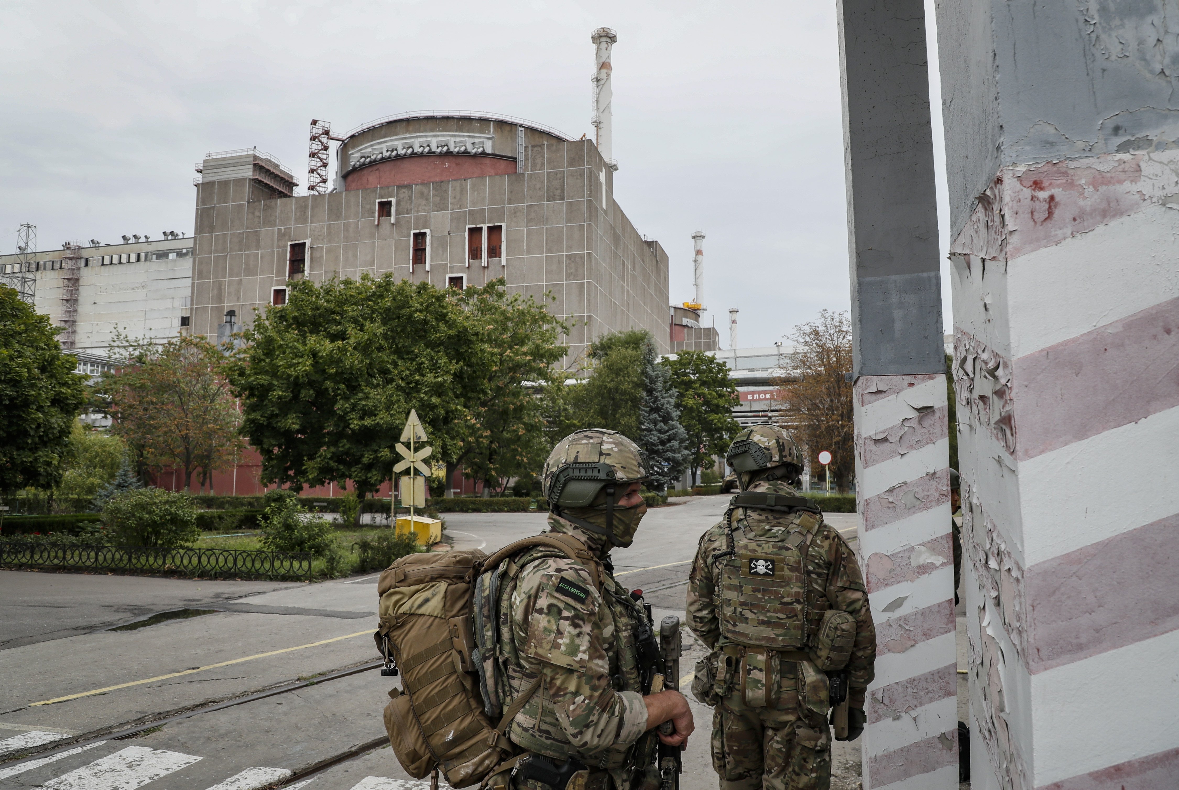 IAEA monitoring team at the Zaporizhzhia Nuclear Power Plant during Russia-Ukraine war