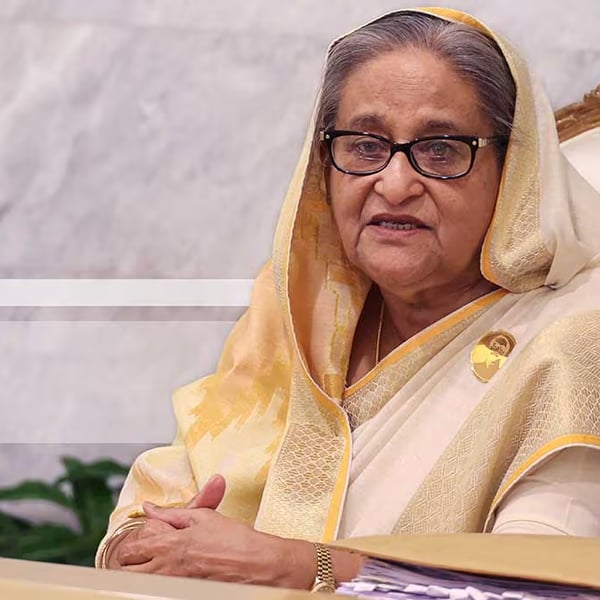 Sheikh Hasina Returns: Unafraid, Unbowed, Unbroken.
