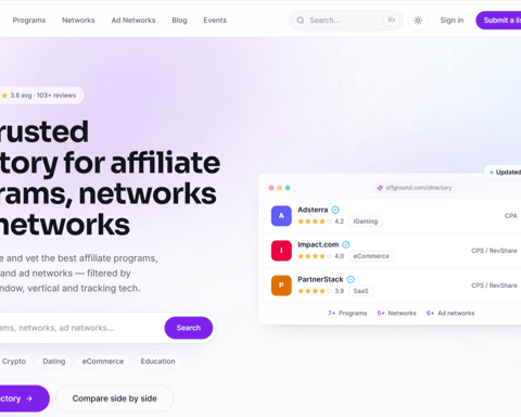 Affground Launches as a Trusted Directory for Affiliate Programs, Affiliate Networks, and Ad Networks