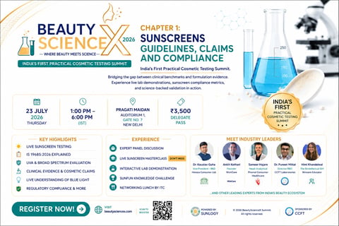 BeautyScienceX 2026 Unites India's Top Sunscreen Experts for Landmark Summit on the New IS 19685:2026 Standard