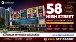 Best Retail Shop Investment Opportunity in Commercial Project Raj Nagar Extension, Ghaziabad – Charms 58 High Street