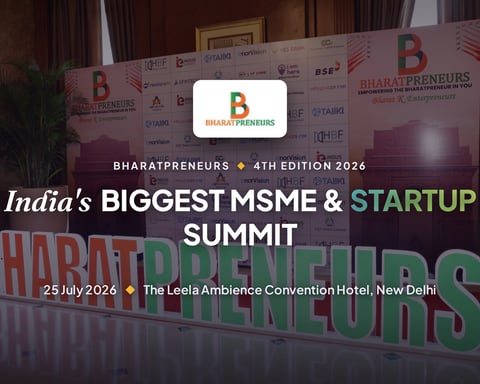 *BharatPreneurs MSME Conference 2026 Set to Bring Together India's Most Promising Founders, Investors, and Business Leaders*