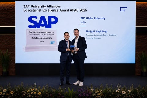 DBS Global University wins SAP University Alliances Educational Excellence Award APAC 2026