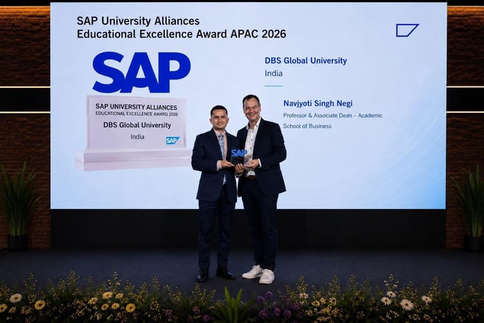 DBS Global University wins SAP University Alliances Educational Excellence Award APAC 2026